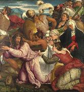 Jacopo Bassano The Procession to Calvary (mk08) oil on canvas